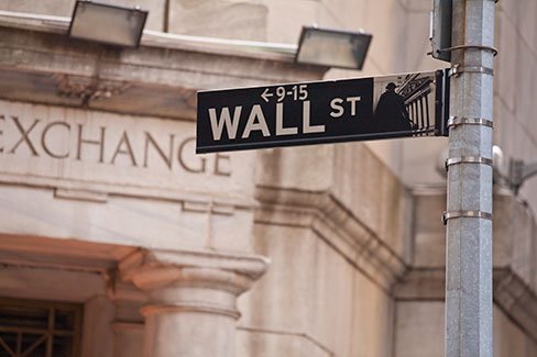 Wall St sign